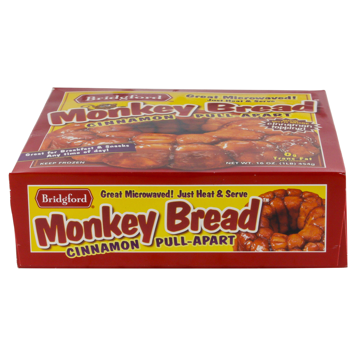 slide 4 of 4, Bridgford Cinnamon Pull-Apart Monkey Bread, 16 oz