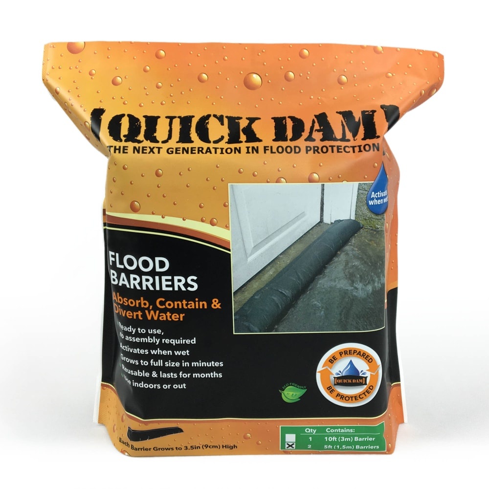 slide 1 of 1, Quick Dam Flood Barrier, 5 ft x 3.5 in