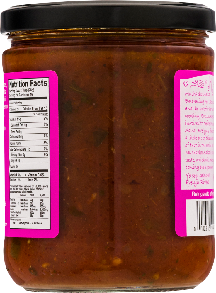 slide 6 of 6, Muchacha Salsa Medium, 16 oz