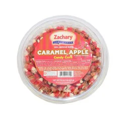Zachary Candy Corn Caramel Apple