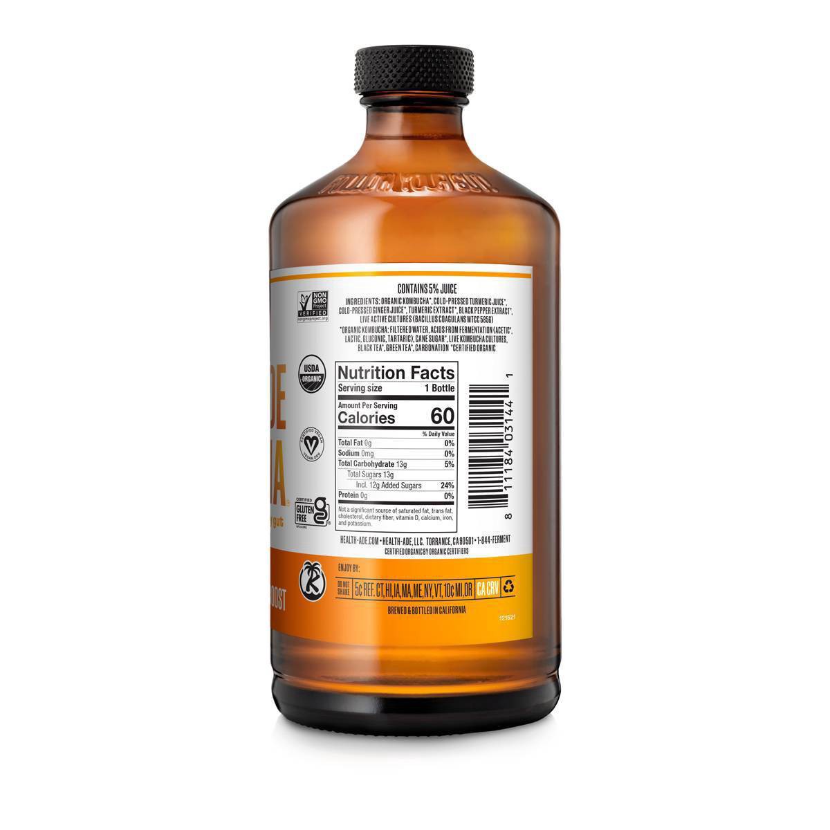 slide 3 of 5, Health-Ade Citrus Immune Boost, 16 fl oz