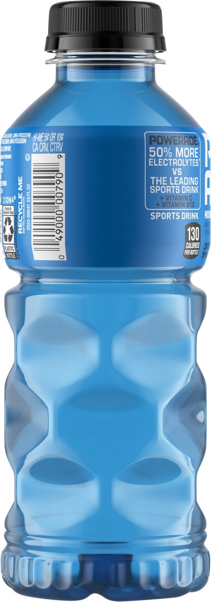 slide 3 of 7, POWERADE Mountain Berry Blast Bottle, 20 fl oz, 20 fl oz