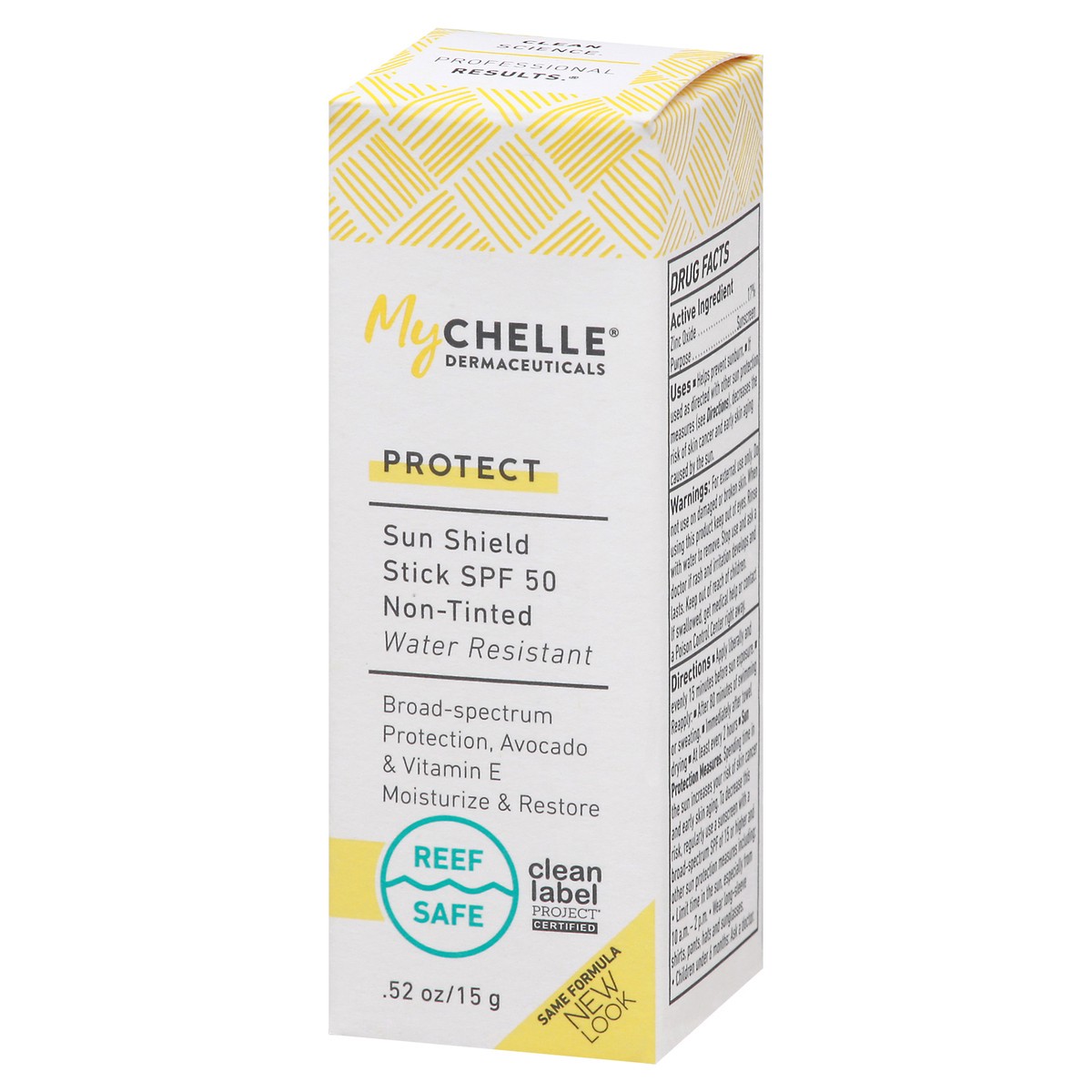 slide 9 of 13, MyChelle SPF 50 Protect Non-Tinted Sun Shield Stick 0.52 oz, 0.52 oz