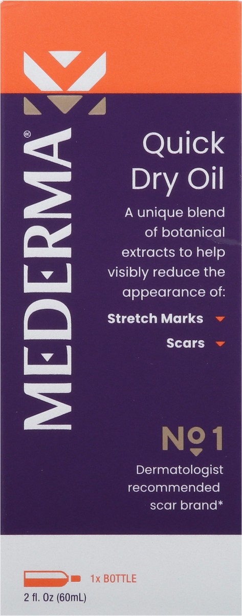 slide 13 of 13, Mederma Quick Dry Oil, 2 oz