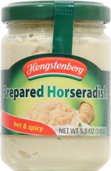 Hengstenberg Prepared Hot and Spicy Horseradish