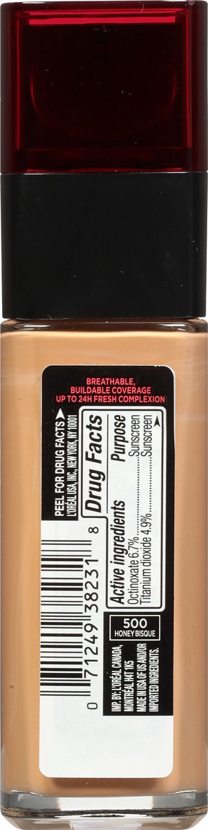 slide 4 of 9, L'Oréal Infallible Full Wear Concealer Waterproof, Oatmeal, 0.33 oz