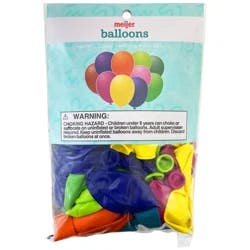 Meijer Helium Balloons Assorted Colors