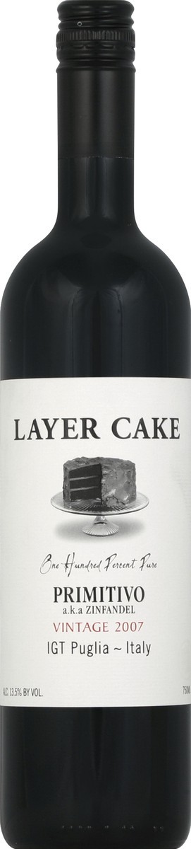 slide 2 of 2, Layer Cake Primitivo, 750ml, 750 ml