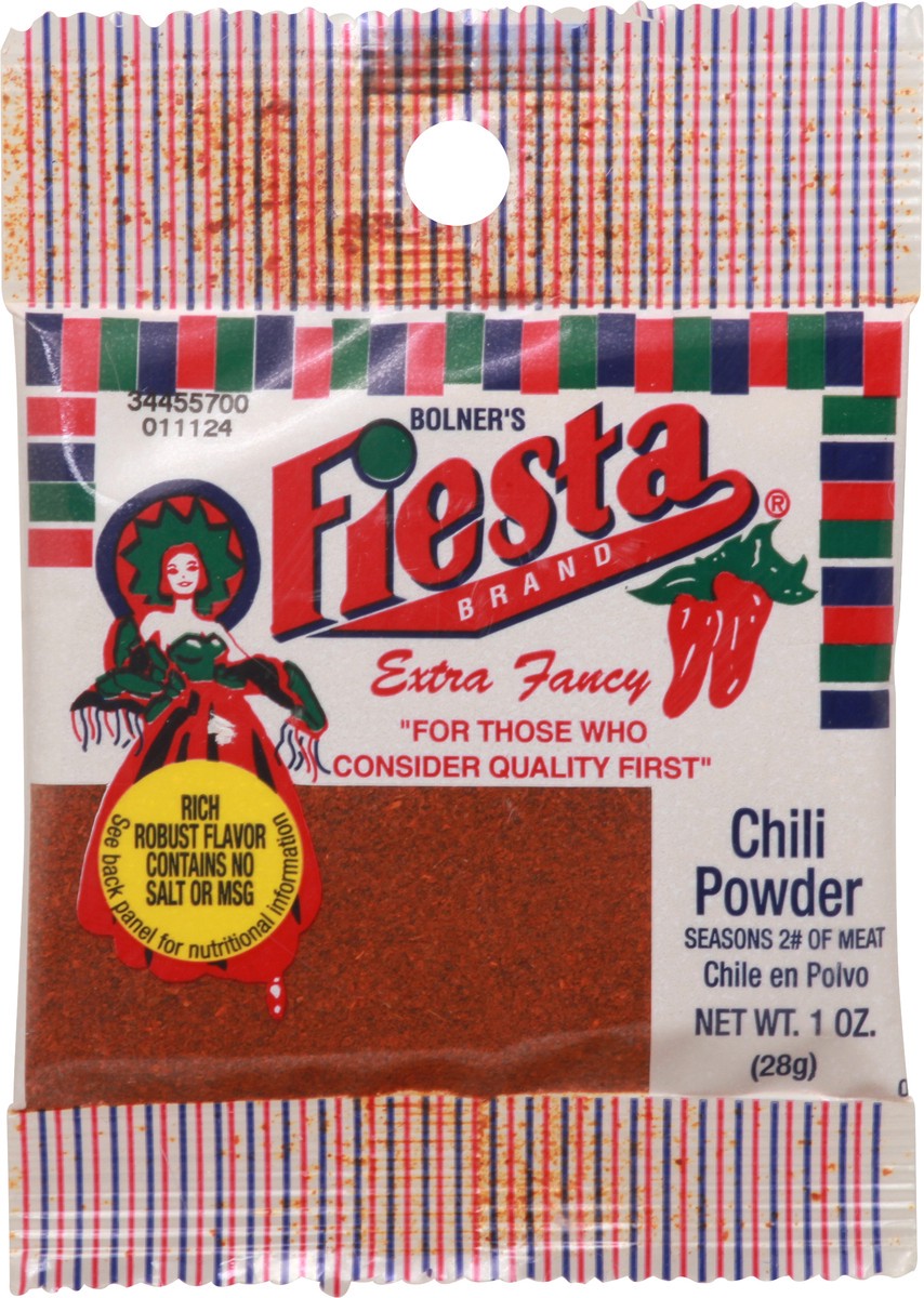 slide 1 of 12, Fiesta Extra Fancy Rich Robust Chili Powder 1 oz, 1 oz