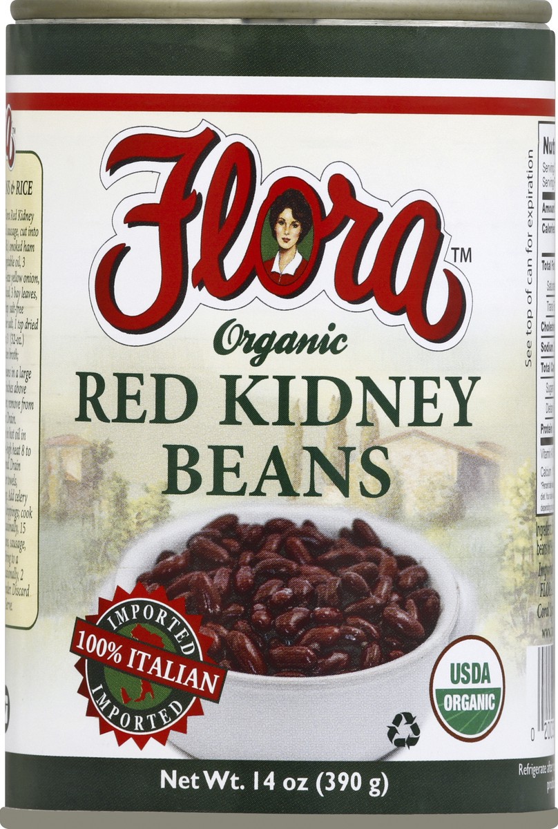 slide 2 of 2, Flora Kidney Beans 14 oz, 14 oz