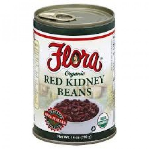 slide 1 of 1, Flora Organic Red Kidney Beans, 14 oz