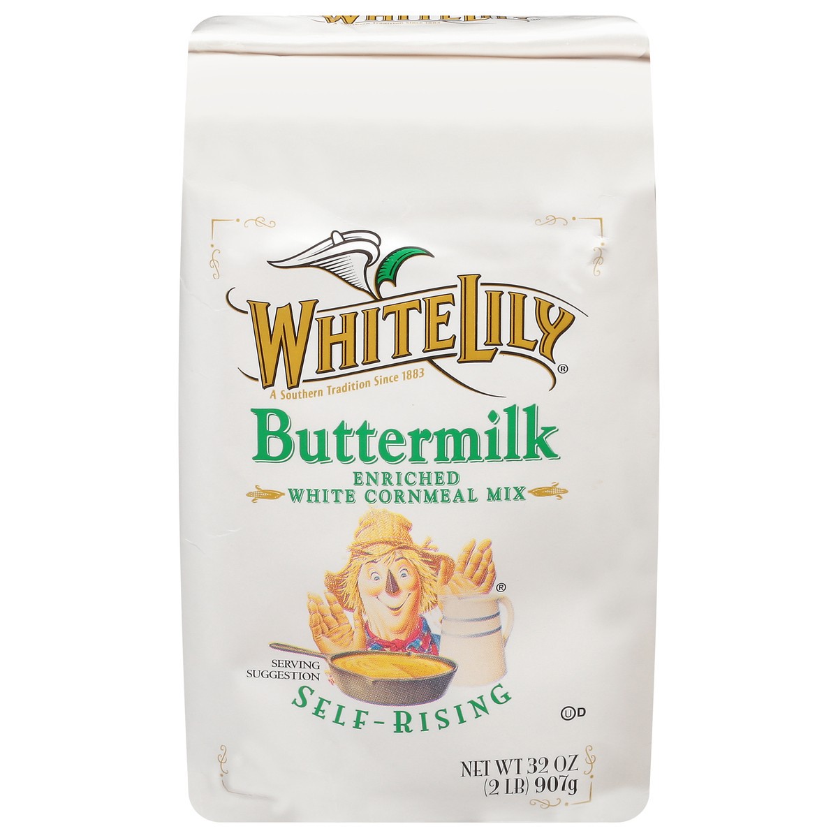 slide 1 of 6, White Lily Self-Rising Buttermilk Enriched White Cornmeal Mix 32 oz, 32 oz
