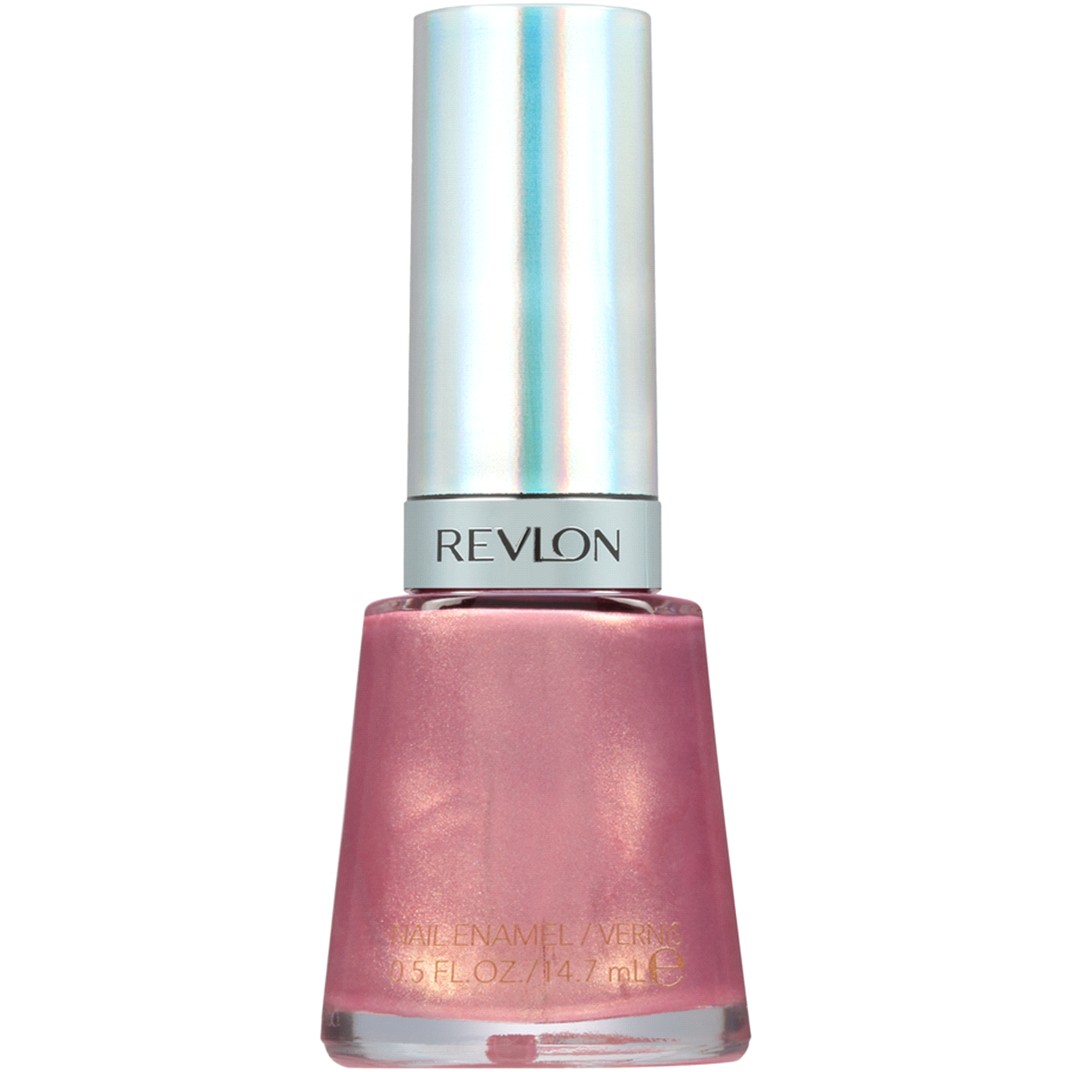 slide 1 of 1, Revlon Holochrome Blushing Nail Enamel, 0.5 fl oz