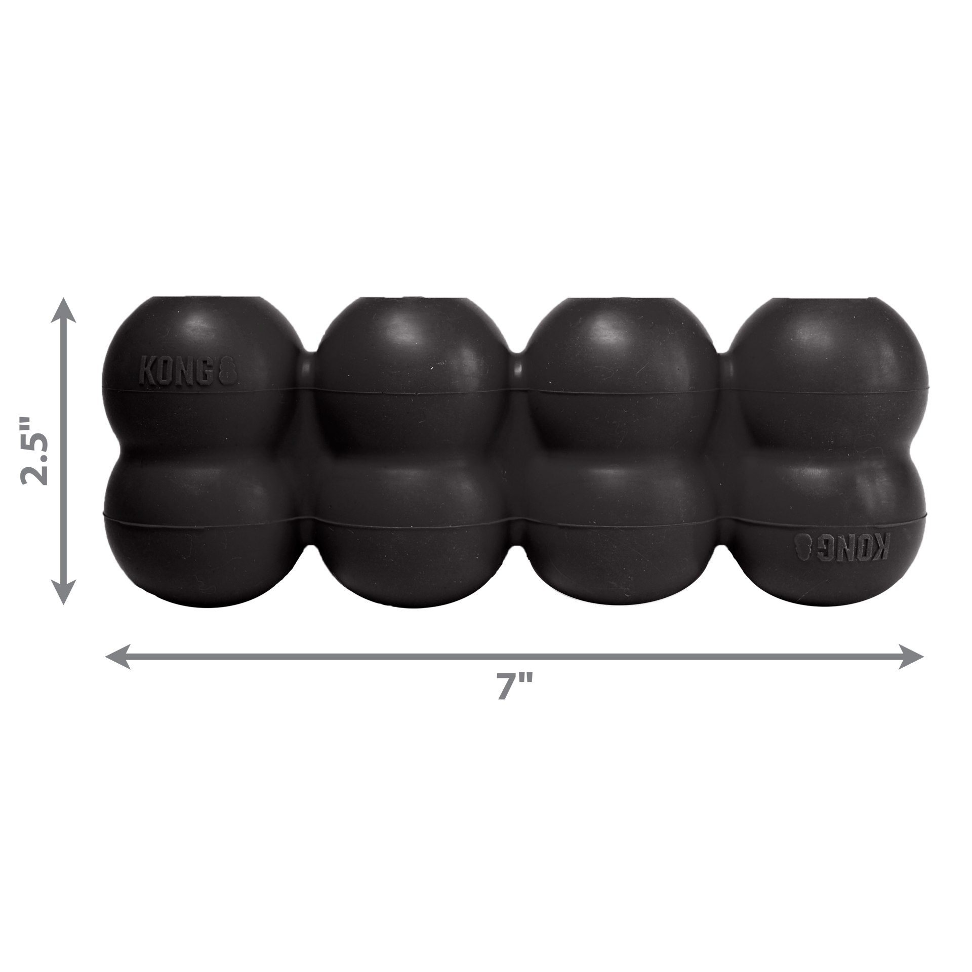 slide 3 of 4, Kong Goodie Ribbon Dog Toy, 1 ct