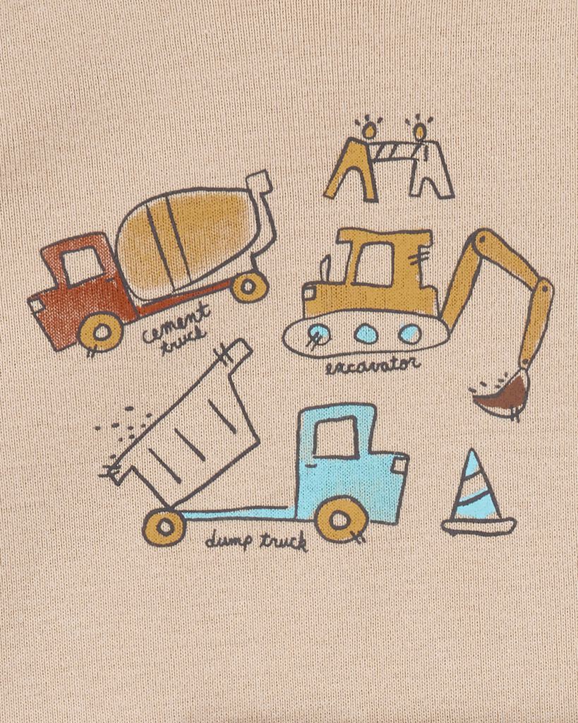 slide 4 of 4, Carter's Baby 3-Piece Construction Little Character Set® Multi 6M, 3 pc