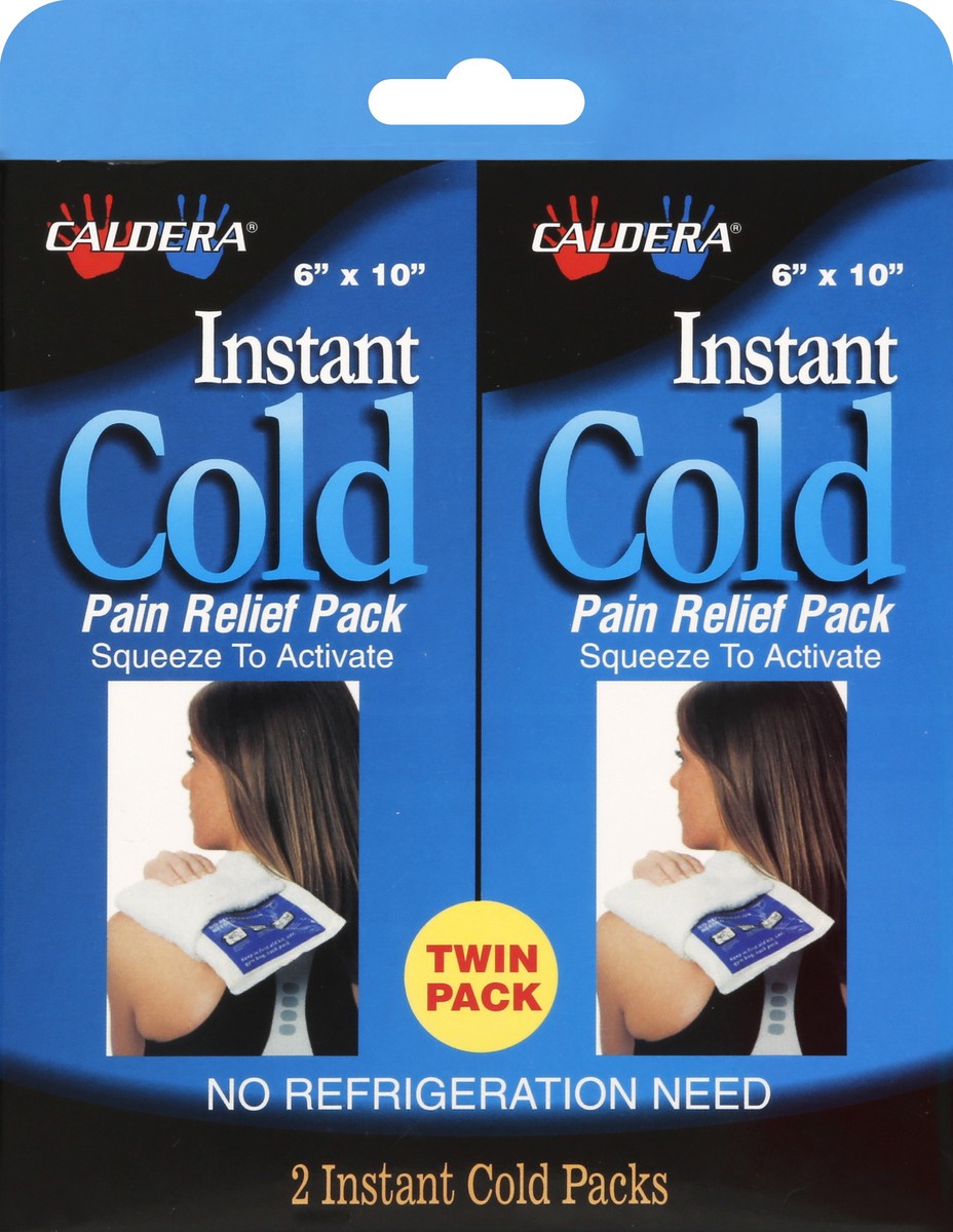slide 3 of 4, Caldera Pain Relief Ip100 Instant Cold, 2 ct
