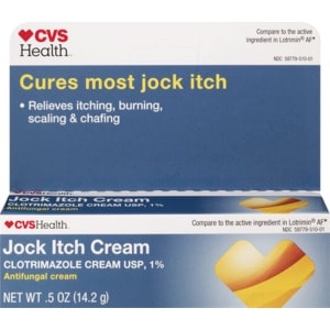 slide 1 of 1, CVS Health Antifungal Cream For Itch Relief, 0.5 oz; 15 gram