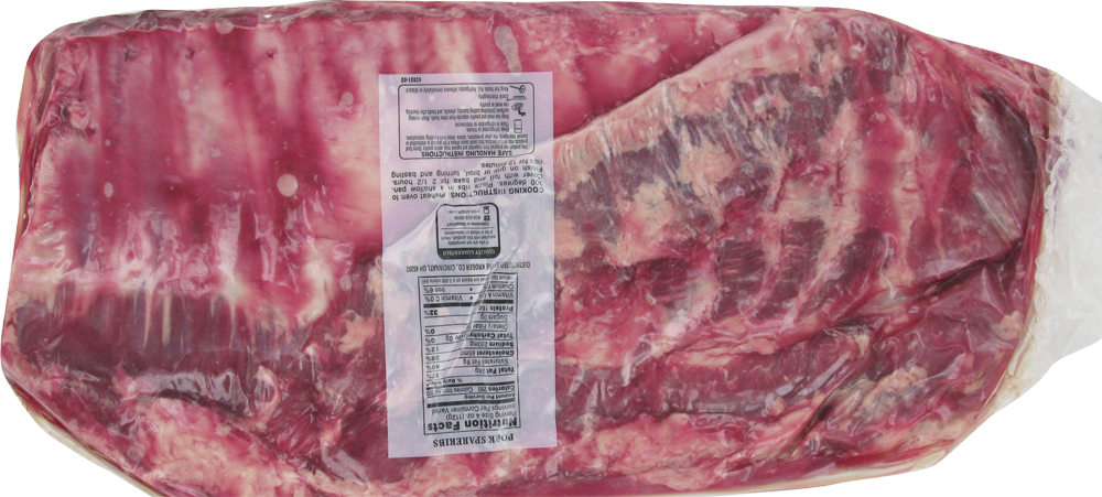 slide 2 of 2, Pork Spare Ribs, per lb