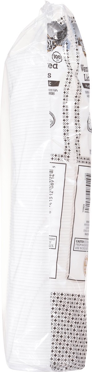 slide 8 of 11, Cb02 First Street Lid Vented White 6Jl (BULK), 100 ct