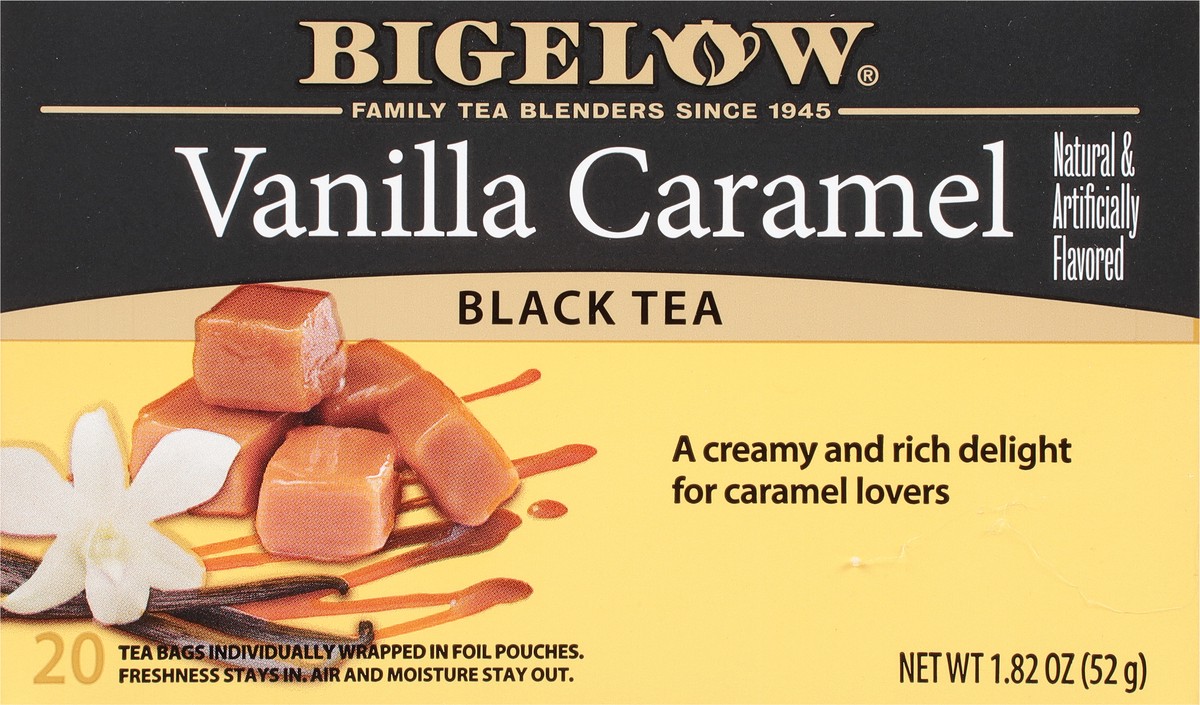 slide 7 of 11, Bigelow Black Tea Vanilla Caramel - 1.82 oz, 1.82 oz