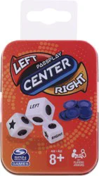 Spin Master Left Center Right Tin Dice Game