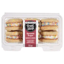 Our Specialty Treat Shop™ 6 Count Sprinkle Sugar Sandwich Cookies