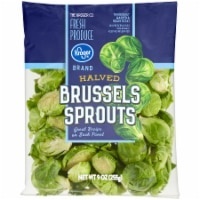 slide 1 of 1, Kroger Halved Brussel Sprouts, 9 oz