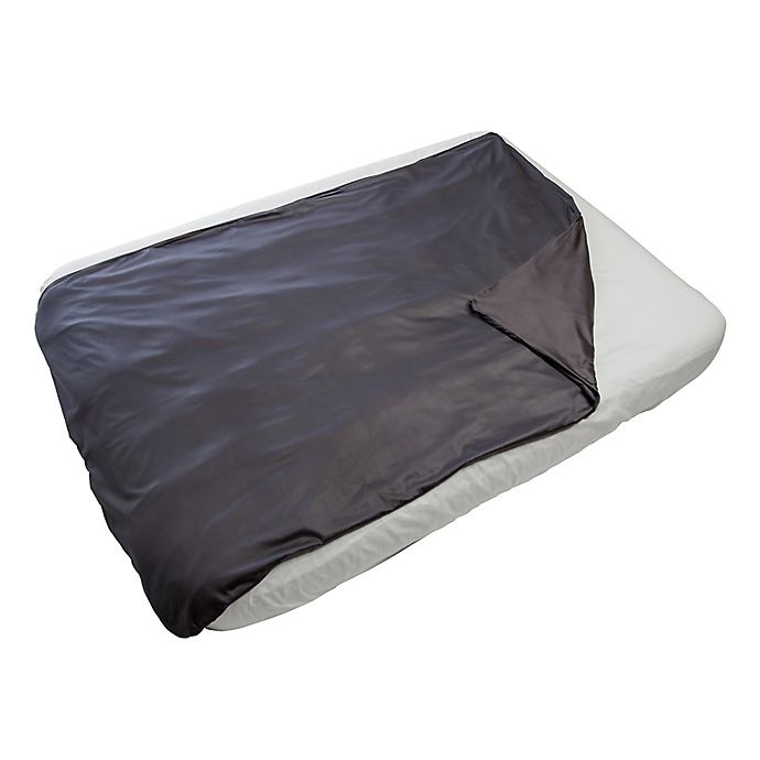 slide 5 of 5, As Seen on TV Sharper Image Calming Comfort Weighted Blanket Cover - Grey, 10 lb