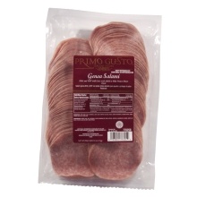 slide 1 of 1, Primo Gusto Sliced Genoa Salami, 128 ct