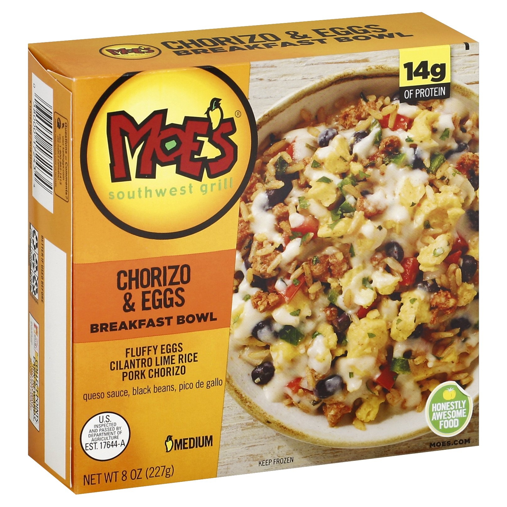 slide 1 of 1, Moes Breakfast Bowl 8 oz, 8 oz