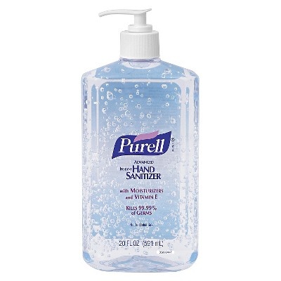 slide 1 of 1, Purell Advanced Instant Hand Sanitizer, 20 fl oz
