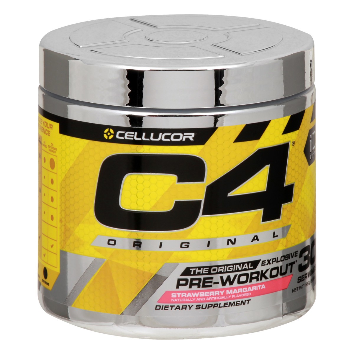 slide 8 of 12, Cellucor Original Strawberry Margarita Pre-Workout 195 gr, 6.3 oz