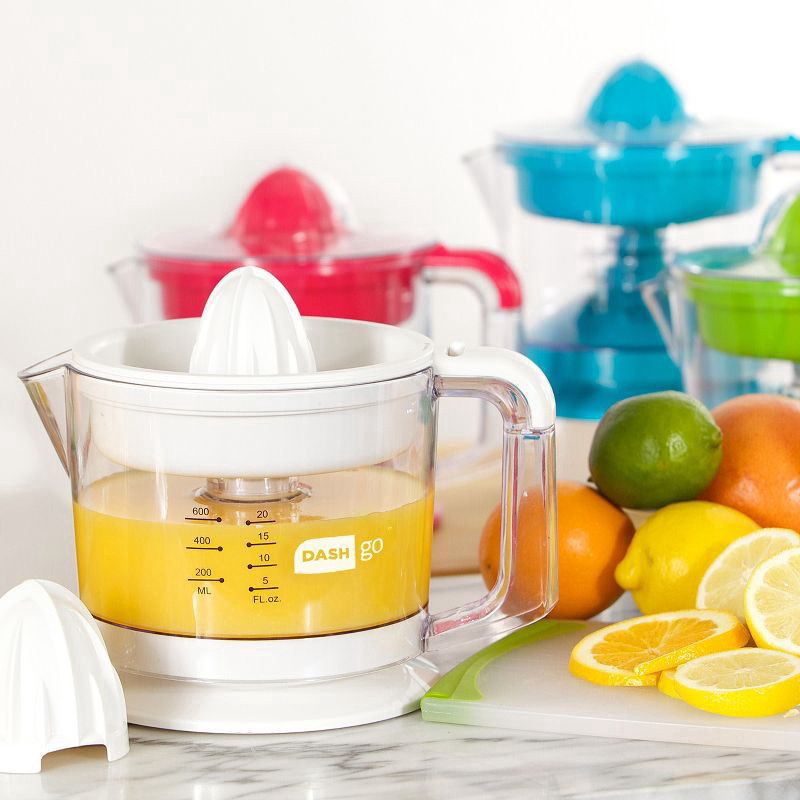 slide 9 of 14, Dash Dual Citrus Juicer, White, 1 ct