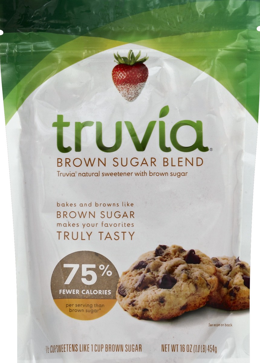 slide 2 of 2, Truvia Brown Sugar Blend 16 oz, 16 oz