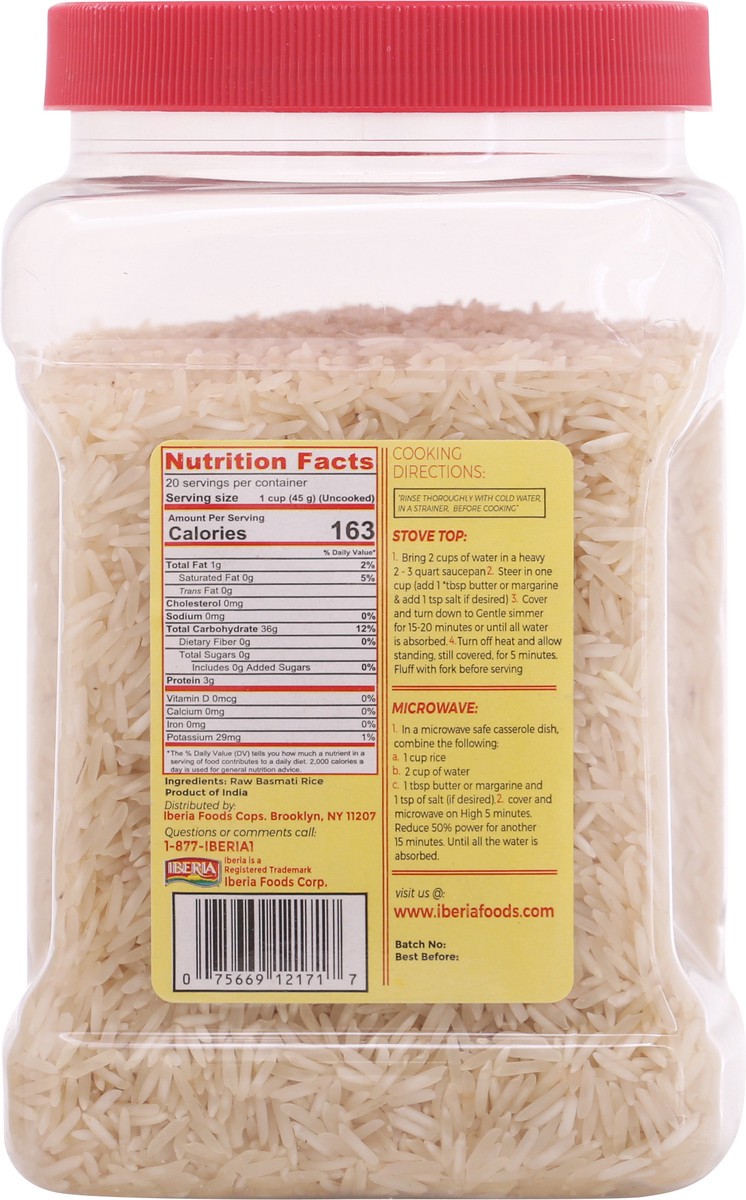 slide 2 of 12, Iberia Original Basmati 2 lb, 2 lb