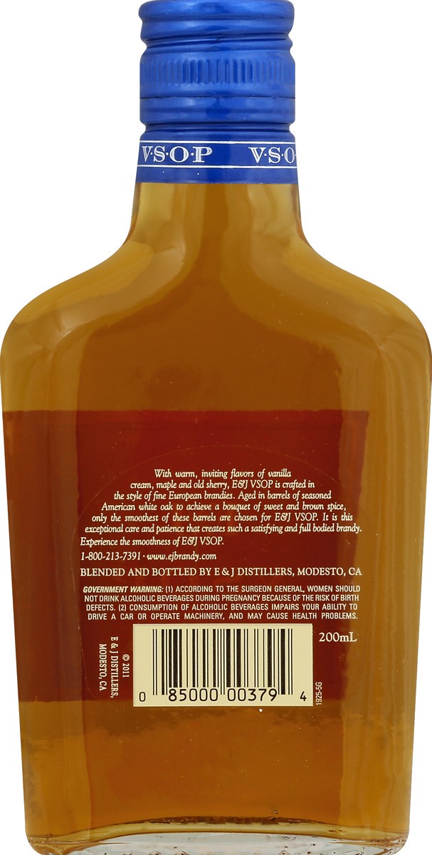 slide 3 of 4, E&J VSOP Brandy, 200 ml