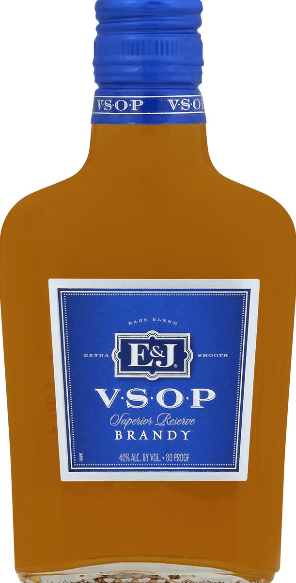 slide 1 of 4, E&J VSOP Brandy, 200 ml