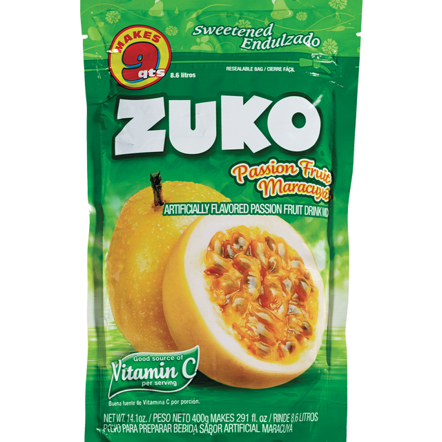 slide 1 of 1, Zuko Passion Fruit Family Pack - 14 oz, 14 oz