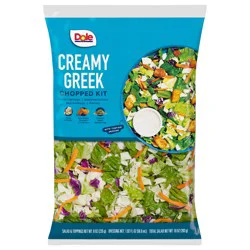 Dole Creamy Greek Chopped Salad Kit, 10oz
