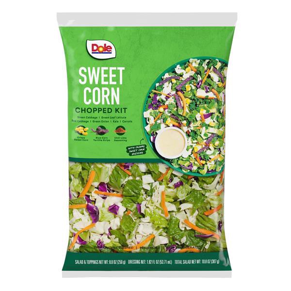 slide 1 of 1, Dole Sweet Corn Chopped Kit 10.8 oz, 10.8 oz