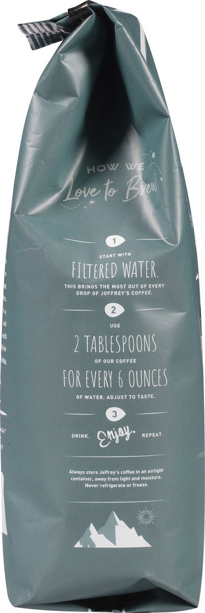 slide 7 of 12, Joffrey's Coffee & Tea Company Medium Ground Organic Peru Alto Mayo Coffee 11 oz, 11 oz