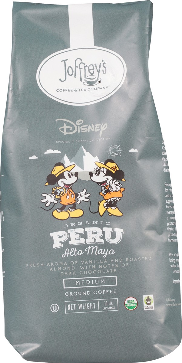 slide 9 of 12, Joffrey's Coffee & Tea Company Medium Ground Organic Peru Alto Mayo Coffee 11 oz, 11 oz