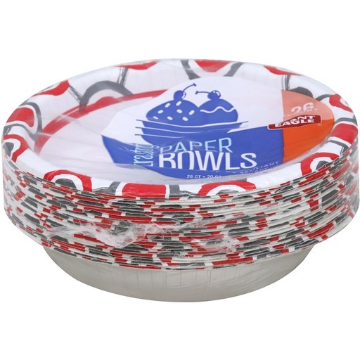 Giant Eagle Ultra Strong Paper Bowls 26 ct Shipt