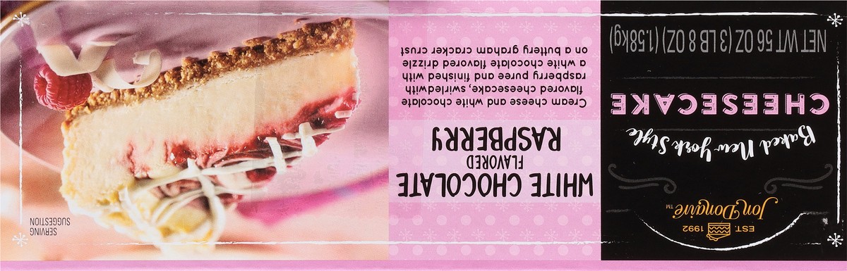 slide 6 of 13, Jon Donaire White Chocolate Flavored Raspberry Cheesecake 12 ea, 12 ct