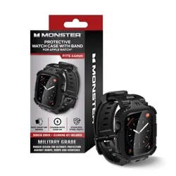 Monster Rugged 4mm Watch Band Black