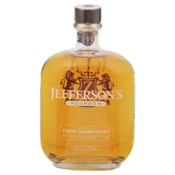 Jefferson's Straight Bourbon Whiskey 750 ml