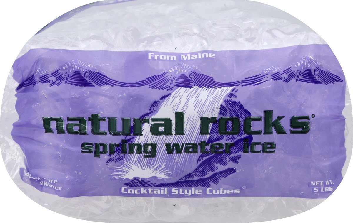 slide 5 of 6, Natural Rocks Ice 5 lb, 5 lb