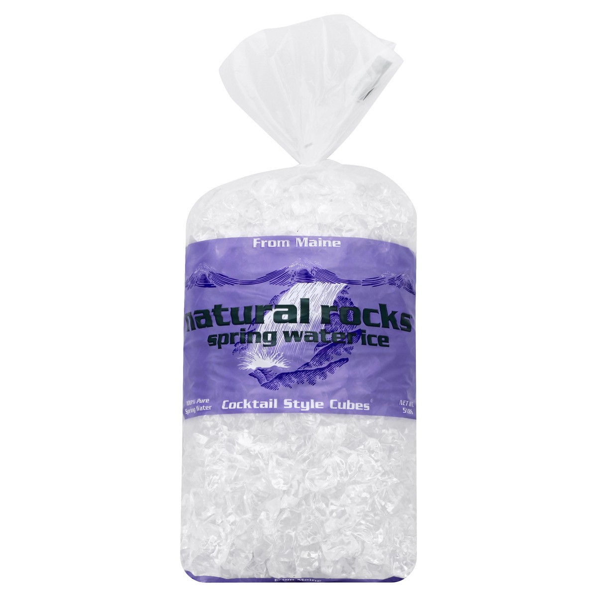 slide 4 of 6, Natural Rocks Ice 5 lb, 5 lb