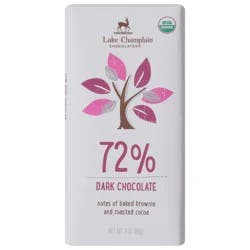 Lake Champlain Chocolates Chocolates 72% Dark Chocolate 3 oz