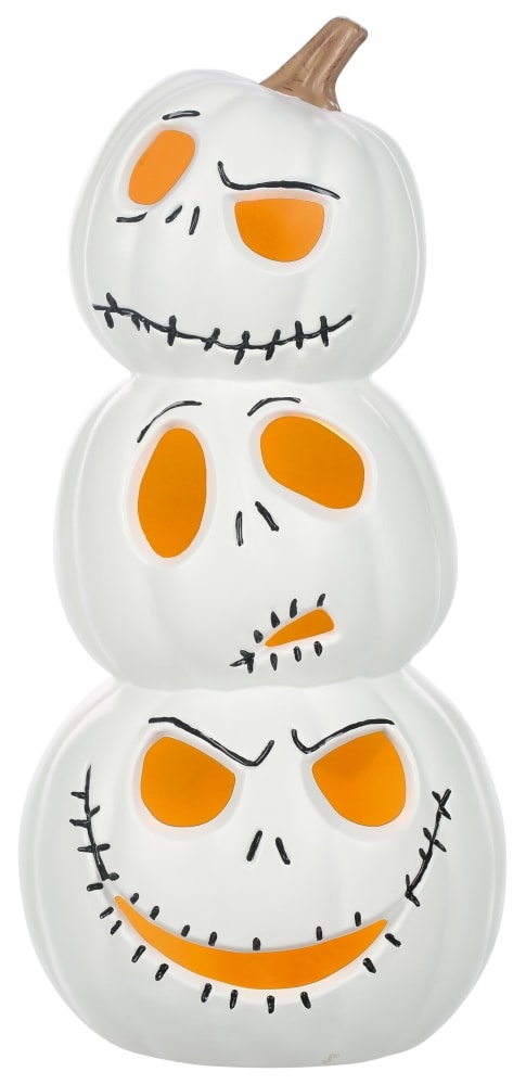 slide 1 of 1, Disney Light Up Jack Pumpkin Stack, 1 ct